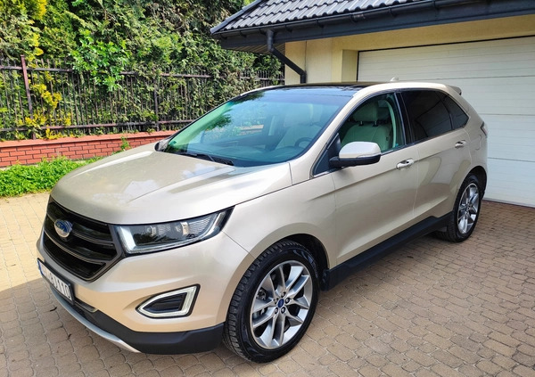 Ford EDGE cena 99000 przebieg: 74500, rok produkcji 2017 z Łódź małe 781